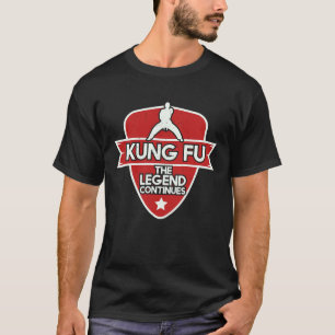 クンフー伝説はクンフー戦闘機を続ける Tシャツ