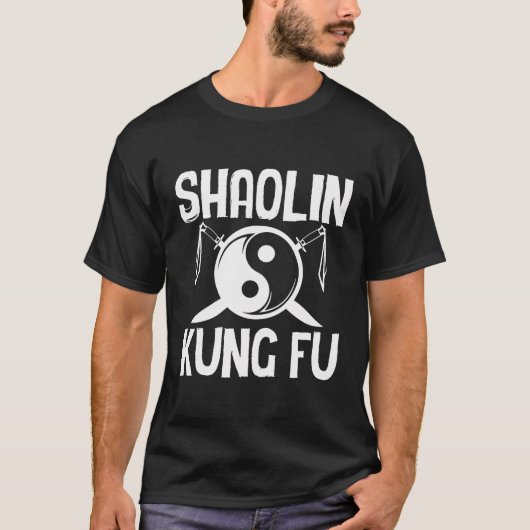 クンフー – 少林功徳 Tシャツ (正面)