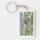 クンブライアンファームハウス キーホルダー (正面)