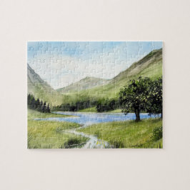 クンブリア・イングランド湖地区、バターメア湖 ジグソーパズル