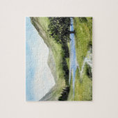 クンブリア・イングランド湖地区、バターメア湖 ジグソーパズル (縦)