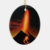 クンブルヴィエハ火山 セラミックオーナメント (右)