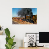 クンブル・トルテック鉄道487号484号 ポスター (ホームオフィス)