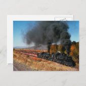 クンブル・トルテック鉄道487号484号 ポストカード (正面/裏面)