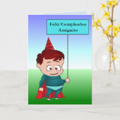 クンプレニョスアミギト カード (黄色い花)