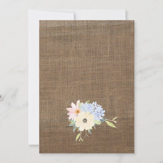 クンプレニョスソルプレサデアブエリータスペインの招待状 招待状 (裏面)