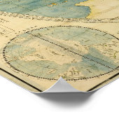 クンユワンゴクントゥーの地図バイマテオ・リッチ ポスター (角)