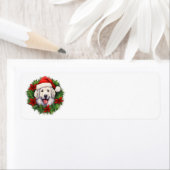 クヴァスクリスマスリース ラベル (インサイチュ)