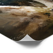 クヴァスドッグアートプリントポスター ポスター (角)