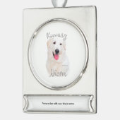 クヴァスママ2 シルバープレートバナーオーナメント (左)