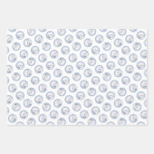 クヴァス絵を描ズのハンガリーかわいいオリジナルドッグアート ラッピングペーパーシート (正面2)