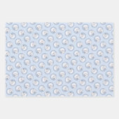 クヴァス絵を描ズのハンガリーかわいいオリジナルドッグアート ラッピングペーパーシート (正面)