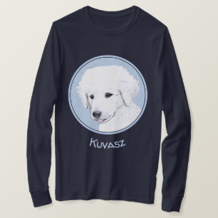 クヴァス絵画ズ – かわいいオリジナルドッグアート Tシャツ