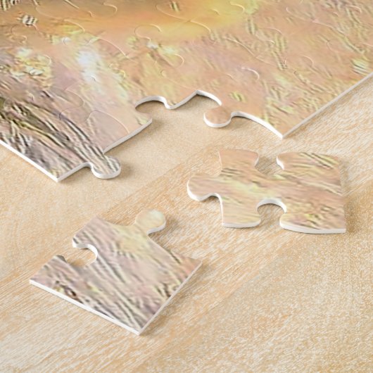 クヴァズ犬。 ジグソーパズル (側面)