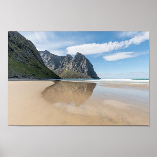 クヴァルヴィカロフォテンノルウェー ポスター (正面)