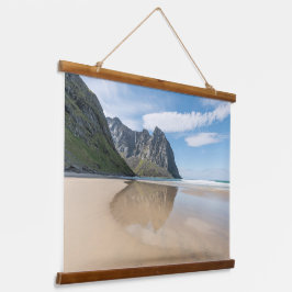 クヴァルヴィカロフォテンノルウェー 吊り下げ型タペストリー