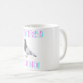 クーなままでいろ鳩 コーヒーマグカップ (正面右)