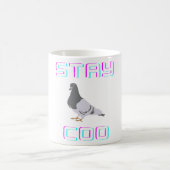 クーなままでいろ鳩 コーヒーマグカップ (中央)