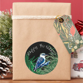 クーカブラハッピーバースデー ラウンドシール