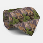 クーガーと絵文字 ネクタイ (ロール)