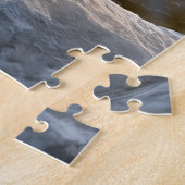 クーガーのクローズアップポートレート ジグソーパズル (側面)