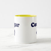 クーガーのコーヒー・マグ ツートーンマグカップ (中央)