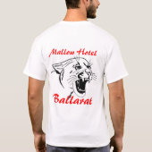 クーガーのプールのワイシャツ Tシャツ (裏面)