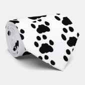 クーガーの足のプリント ネクタイ (ロール)