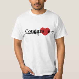 クーガーは私を愛します Tシャツ