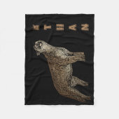 クーガーは、名前を加えます フリースブランケット (正面)