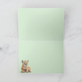 クーガーカッブあいさつカード カード (内部)