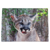 クーガーカッブラージ抱き枕 ラージペーパーバッグ (正面)