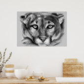 クーガースケッチ ポスター (キッチン)