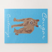 クーガープーママウンテンライオンサンダー_コーブ ジグソーパズル (横)