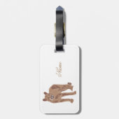 クーガープーママウンテンライオンサンダー_コーブ ラゲッジタグ (裏面縦)