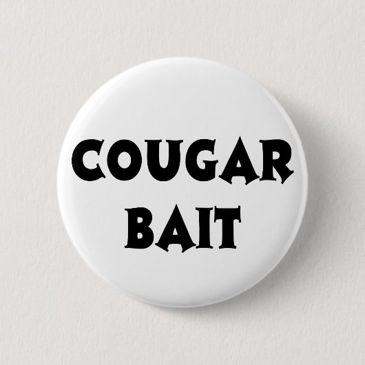 クーガーベイトボタン 缶バッジ (正面)