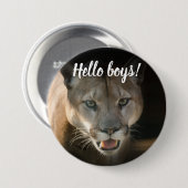 クーガーボタン 缶バッジ (正面&裏面)