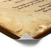 クーガーマウンテンライオン先住民アメリカンウィズポスター ポスター (角)