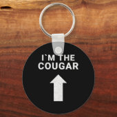 クーガーユーモアのハロウィーン誕生日ギフトと一緒 キーホルダー (正面)