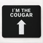 クーガーユーモアのハロウィーン誕生日ギフトと一緒 マウスパッド (正面)