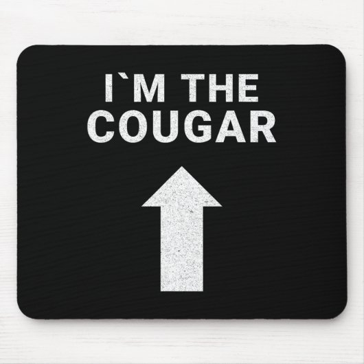 クーガーユーモアのハロウィーン誕生日ギフトと一緒 マウスパッド (正面)