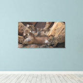 クーガー家 キャンバスプリント (インサイチュ (ウッドフロア))