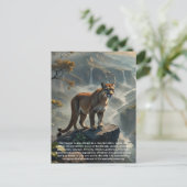 クーガー象徴葉書 シーズンポストカード (スタンド正面)