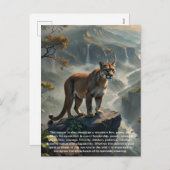 クーガー象徴葉書 シーズンポストカード (正面/裏面)