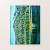 クーガー貯水池オレゴン。 ジグソーパズル (縦)