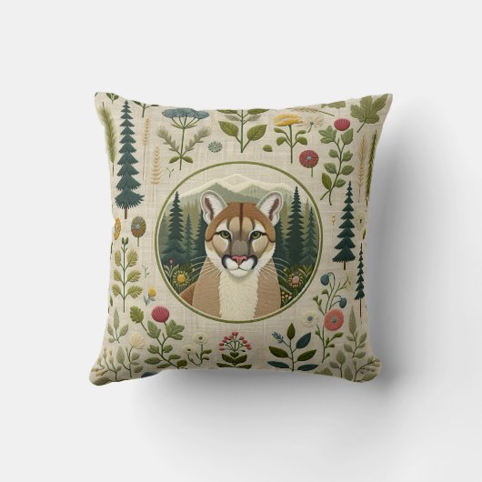 クーガー1 クッション (裏面)