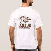 クーガー1 (3)のクーガー1 (5) Tシャツ (裏面)