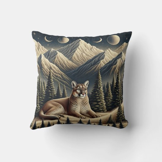 クーガー4 クッション (裏面)