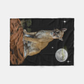 クーガー フリースブランケット (正面(横))