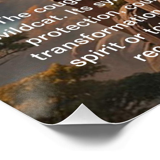 クーガー ポスター (コーナー)